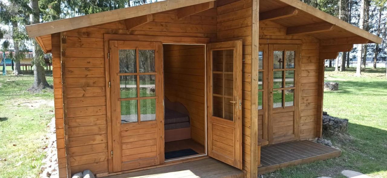 Birzai Camping Exterior foto