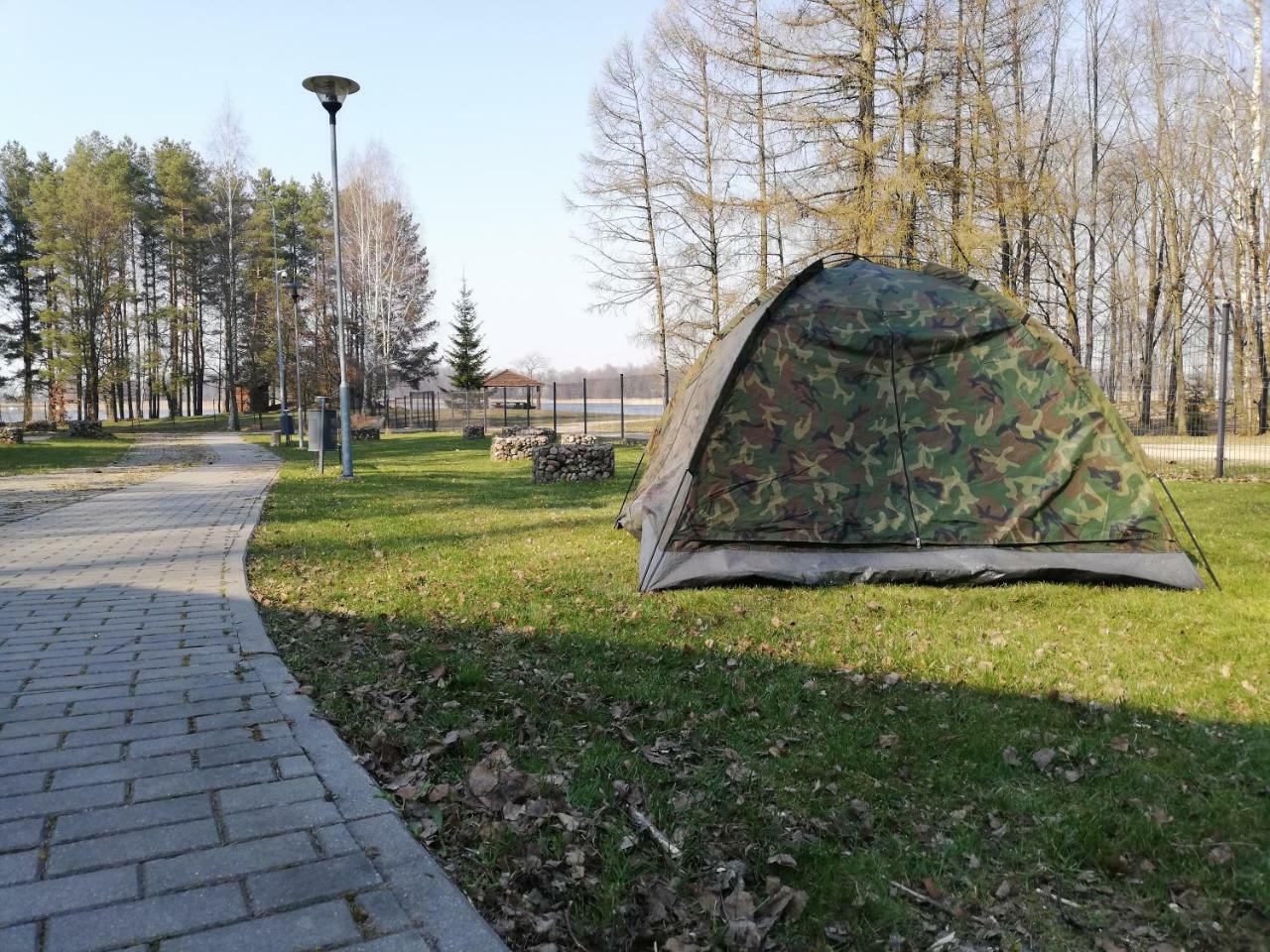 Birzai Camping Exterior foto