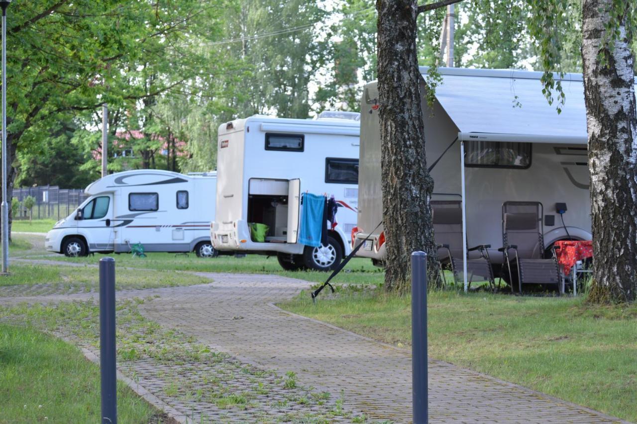 Birzai Camping Exterior foto
